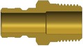 Dixon CM3M2-B 3/8" MOLD NIPPLE, 1/4" M-NPTF, BRAS Body Material: BRASS Body Size: 3/8"